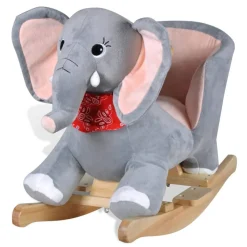 Niños vidaXL Juguetes Y Actividades Para Bebés-Elefante balancín