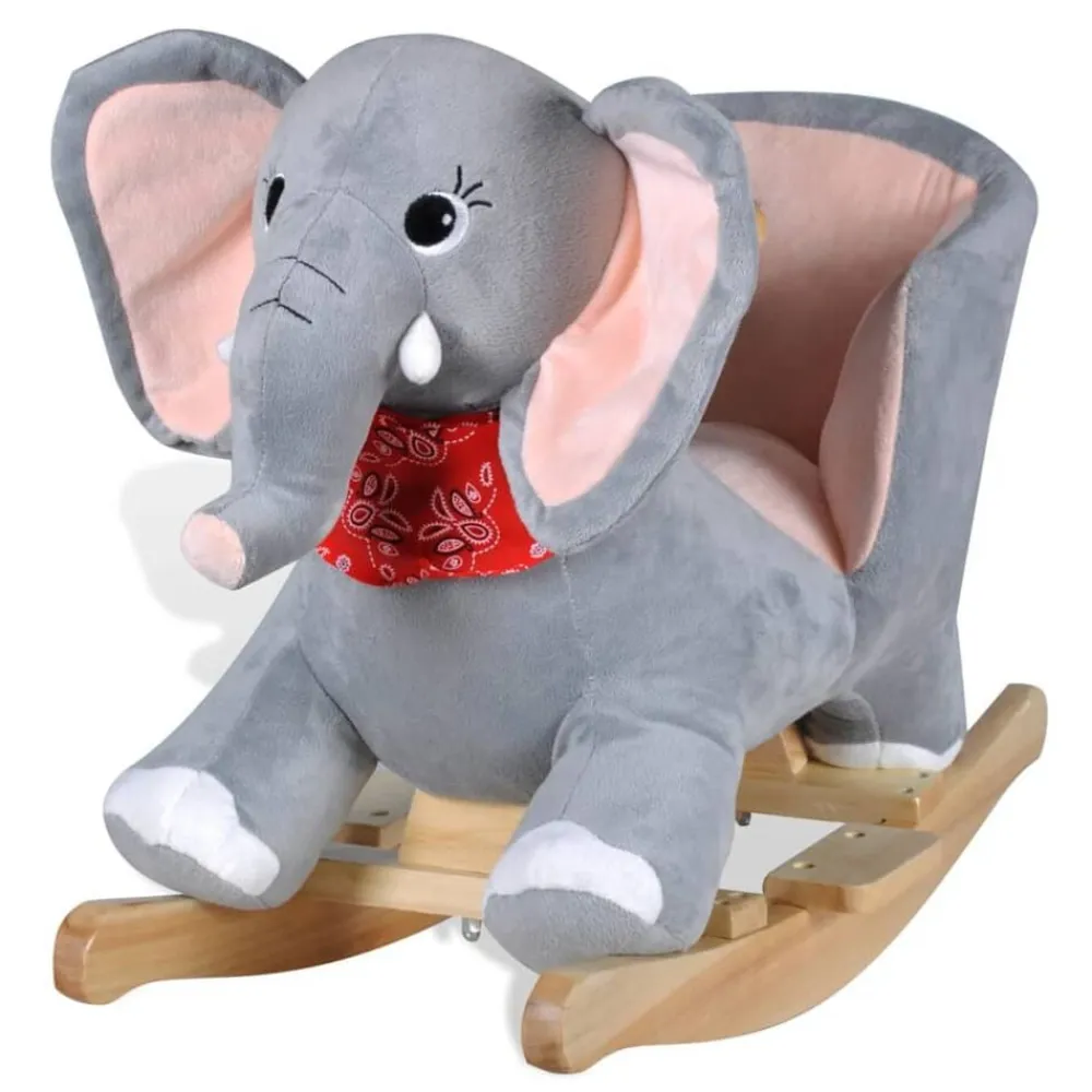 Niños vidaXL Juguetes Y Actividades Para Bebés-Elefante balancín