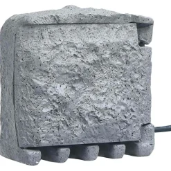 vidaXL Suministros Eléctricos-Enchufe de jardín 4 ranuras poliresina resistente al agua