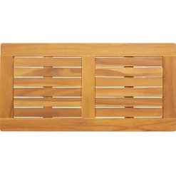 vidaXL Accesorios Para Mesas-Encimera Aceite Natural 80 x 40 x 2 cm Madera de Acacia Sólida