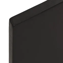 vidaXL Materiales De Construcción-Encimera baño madera maciza tratada marrón oscuro 40x30x2 cm