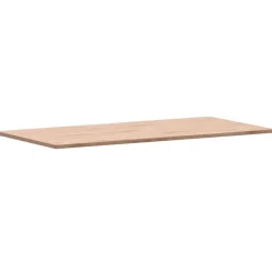 vidaXL Materiales De Construcción-Encimera de baño madera maciza de haya 80x40x1,5 cm