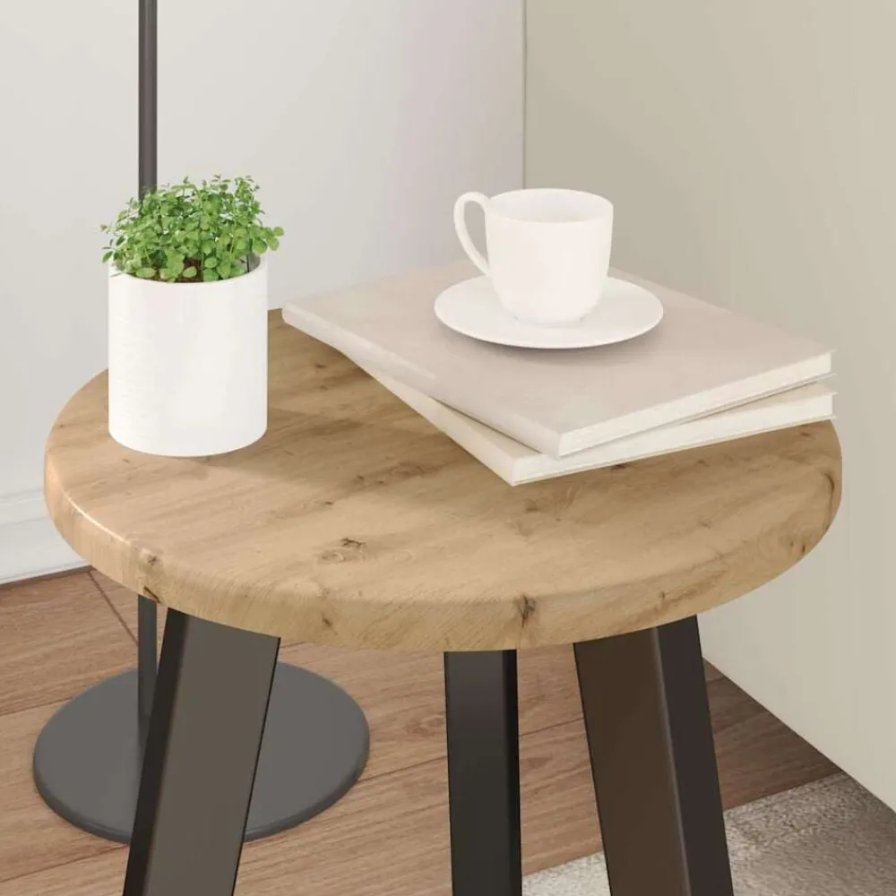 vidaXL Encimera 30 x 30 x 1,5 cm Madera de ingeniería Roble artisan Discount