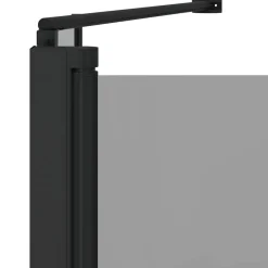 vidaXL Enclosure de Ducha Manual 120 x 68 x 130 cm Negro Clearance