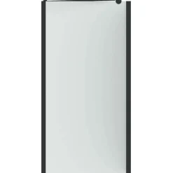vidaXL Enclosure de Ducha Manual 120 x 68 x 130 cm Negro Clearance