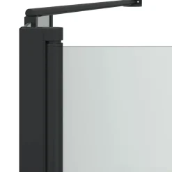 vidaXL Enclosure de Ducha Manual 120 x 68 x 130 cm Negro Clearance