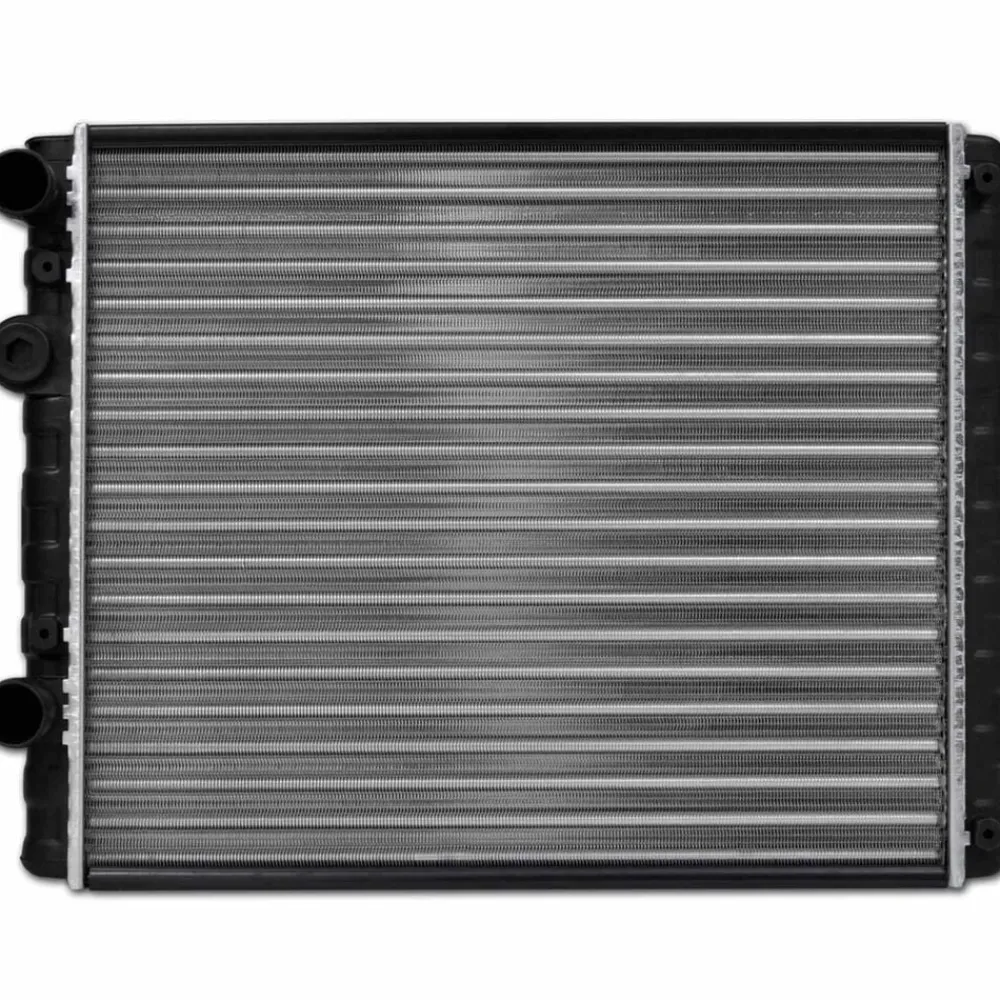 vidaXL Piezas Y Accesorios Para Vehículos-Enfriador de Agua Negro Metal