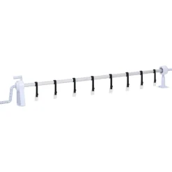 vidaXL Piscina Y Spa-Enrollacobertor de piscina con base de plástico