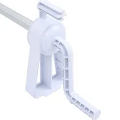 vidaXL Piscina Y Spa-Enrollacobertor de piscina con base de plástico