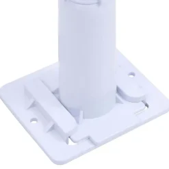vidaXL Piscina Y Spa-Enrollacobertor de piscina con base de plástico