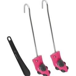 vidaXL Productos Del Hogar-Ensanchadores de botas con horma plástico rosa EU 34-40