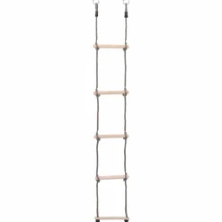 vidaXL Escalera de 5 peldaños madera maciza de pino 210 cm Discount