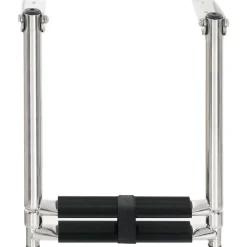 vidaXL Piezas Y Accesorios Para Vehículos-Escalera de embarque plegable 2 peldaños acero inoxidable