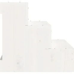 vidaXL Productos Para Mascotas-Escalera para mascotas madera maciza pino 40x37,5x35 cm