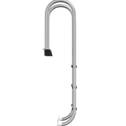 vidaXL Piscina Y Spa-Escalera para piscina acero inoxidable 304 54x38x158 cm