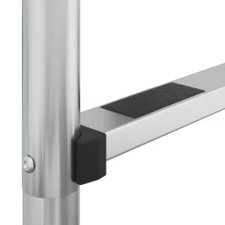 vidaXL Piscina Y Spa-Escalera para piscina acero inoxidable 304 54x38x158 cm
