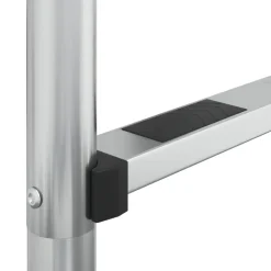 vidaXL Piscina Y Spa-Escalera para piscina acero inoxidable 304 54x38x158 cm