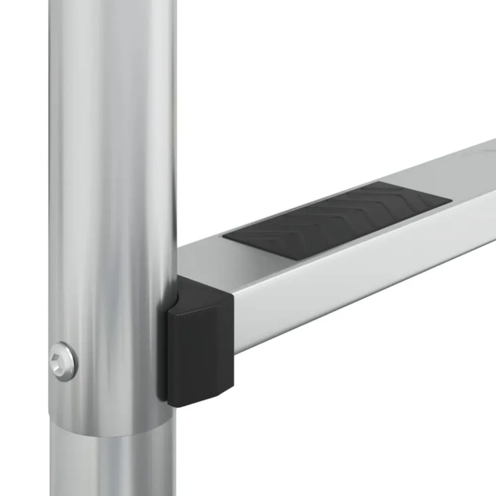 vidaXL Piscina Y Spa-Escalera para piscina acero inoxidable 304 54x38x158 cm