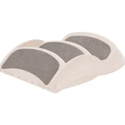 vidaXL Escalera perros plegable 3 peldaños plástico 50x38x38cm Crema Sale
