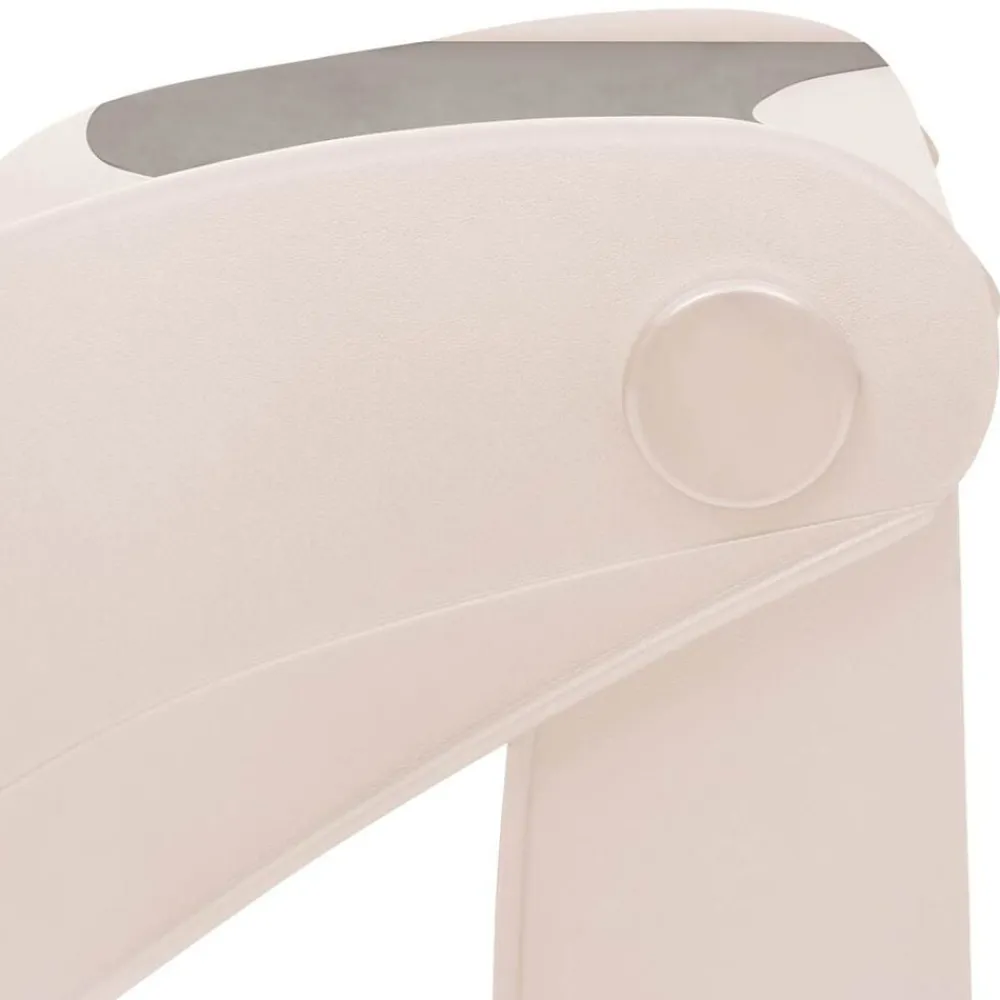 vidaXL Escalera perros plegable 3 peldaños plástico 50x38x38cm Crema Sale