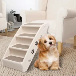 vidaXL Productos Para Mascotas-Escalera plegable para perros 62x40x49,5 cm