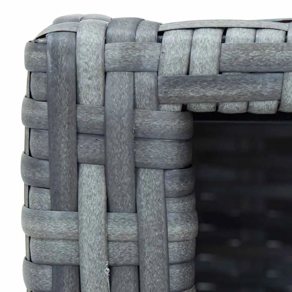 vidaXL Piscina Y Spa-Escalón de bañera de hidromasaje ratán PE 92x45x25 cm