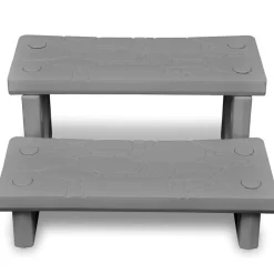 vidaXL Piscina Y Spa-Escalones para bañera de hiromasaje