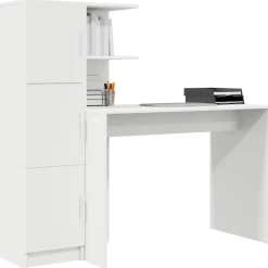vidaXL Mobiliario De Oficina-Escritorio 2 pcs