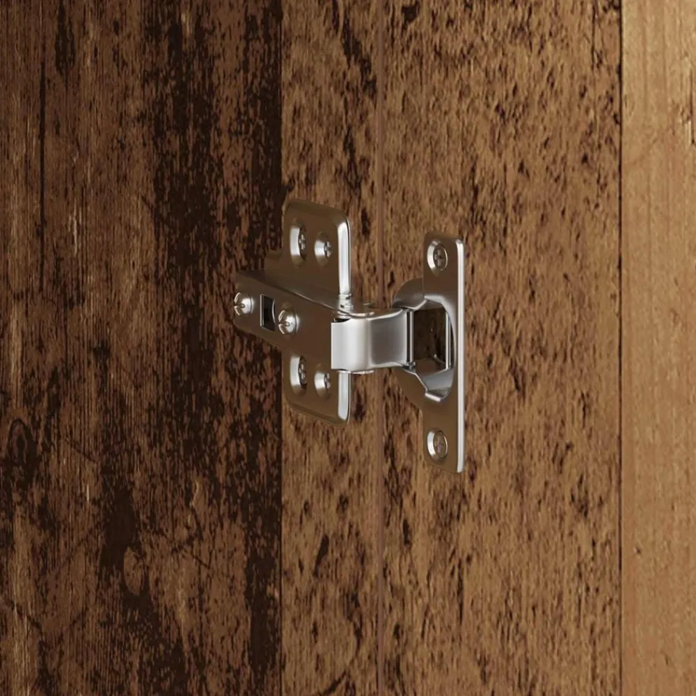 vidaXL Mobiliario De Oficina-Escritorio 2 pcs Madera vieja