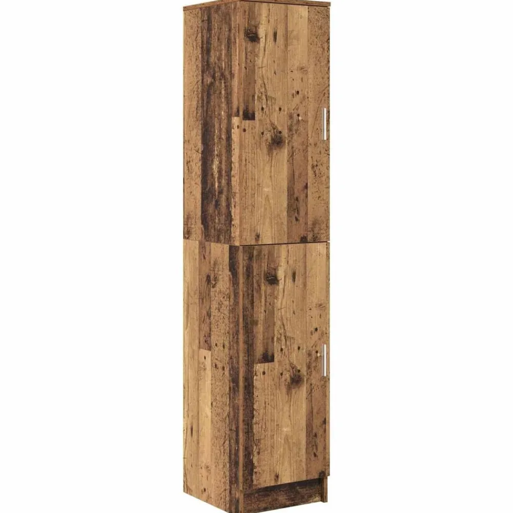 vidaXL Mobiliario De Oficina-Escritorio 2 pcs Madera vieja