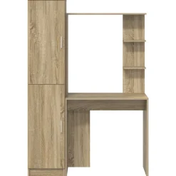 vidaXL Escritorio 2 pcs Roble Sonoma Sale