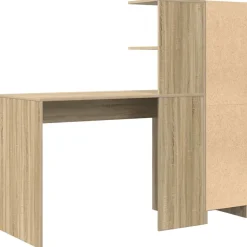 vidaXL Escritorio 2 pcs Roble Sonoma Outlet