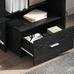 vidaXL Mobiliario De Oficina-Escritorio con cajón 131,5 x 50 x 106,5 cm