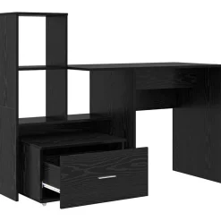 vidaXL Mobiliario De Oficina-Escritorio con cajón 131,5 x 50 x 106,5 cm