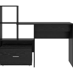 vidaXL Mobiliario De Oficina-Escritorio con cajón 131,5 x 50 x 106,5 cm