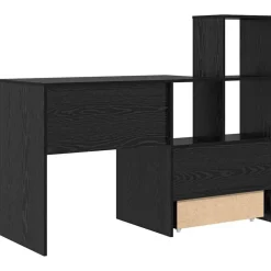 vidaXL Mobiliario De Oficina-Escritorio con cajón 131,5 x 50 x 106,5 cm