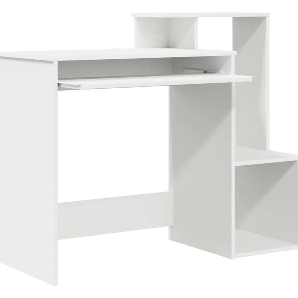 vidaXL Mobiliario De Oficina-Escritorio con cajón 106 x 41 x 88.5 cm Madera de ingeniería