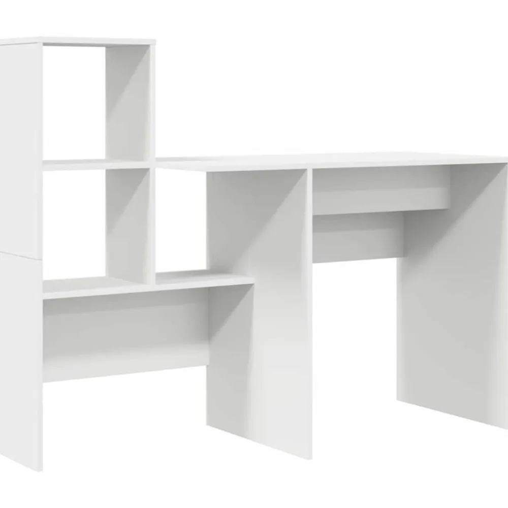 vidaXL Mobiliario De Oficina-Escritorio con cajón 131,5 x 50 x 106,5 cm Madera de ingeniería