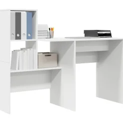 vidaXL Mobiliario De Oficina-Escritorio con cajón 131,5 x 50 x 106,5 cm Madera de ingeniería