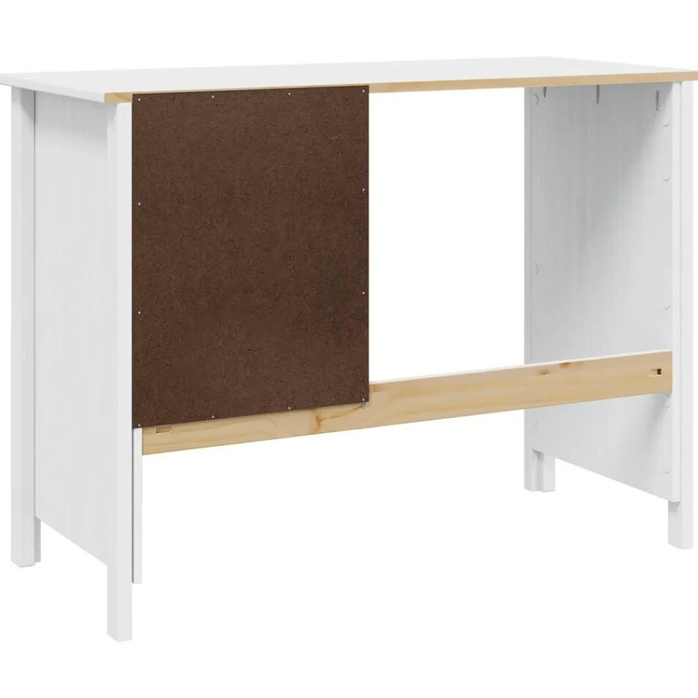 vidaXL Mobiliario De Oficina-Escritorio con cajones Hill 100 x 45 x 74 cm Pino macizo