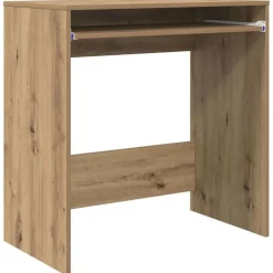 vidaXL Mobiliario De Oficina-Escritorio con cajón Roble artesanal 77.5 x 43 x 79 cm