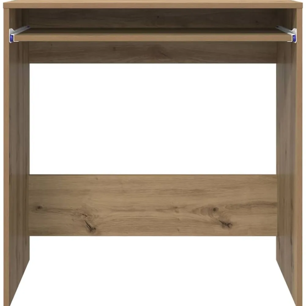 vidaXL Mobiliario De Oficina-Escritorio con cajón Roble artesanal 77.5 x 43 x 79 cm