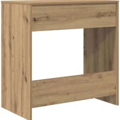 vidaXL Mobiliario De Oficina-Escritorio con cajón Roble artesanal 77.5 x 43 x 79 cm