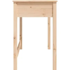 vidaXL Mobiliario De Oficina-Escritorio con cajones madera maciza de pino 100x50x78 cm