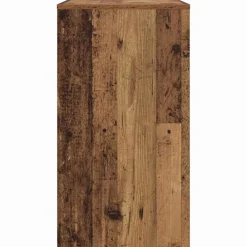 vidaXL Escritorio con cajón 77.5 x 43 x 79 cm Madera envejecida