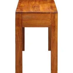 vidaXL Mobiliario De Oficina-Escritorio con cajón con almacenamiento Marrón 100 x 50 x 75 cm