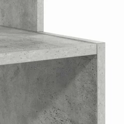 vidaXL Mobiliario De Oficina-Escritorio con cajón Gris Concreto 106 x 41 x 88.5 cm
