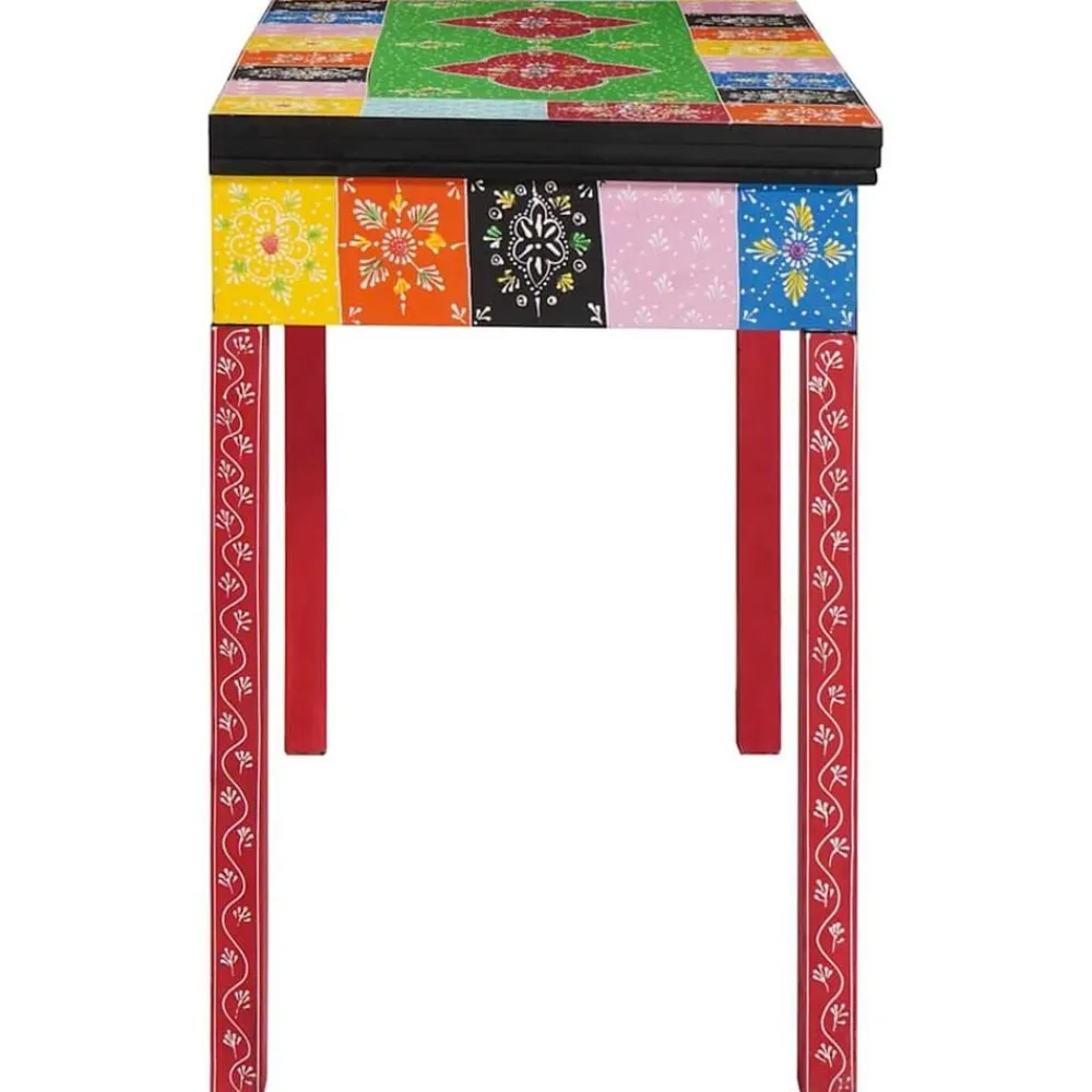 vidaXL Mobiliario De Oficina-Escritorio con cajón Multicolor 100 x 50 x 77 cm