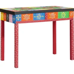 vidaXL Mobiliario De Oficina-Escritorio con cajón Multicolor 100 x 50 x 77 cm