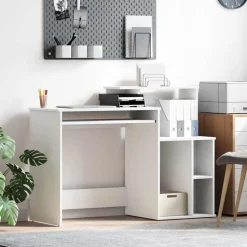 vidaXL Mobiliario De Oficina-Escritorio con cajón 120,5 x 44 x 88,5 cm Madera de ingeniería